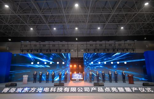 半島政前方 京東方點亮山東“強芯擴屏”信心，打破顯示領域龍頭項目空白